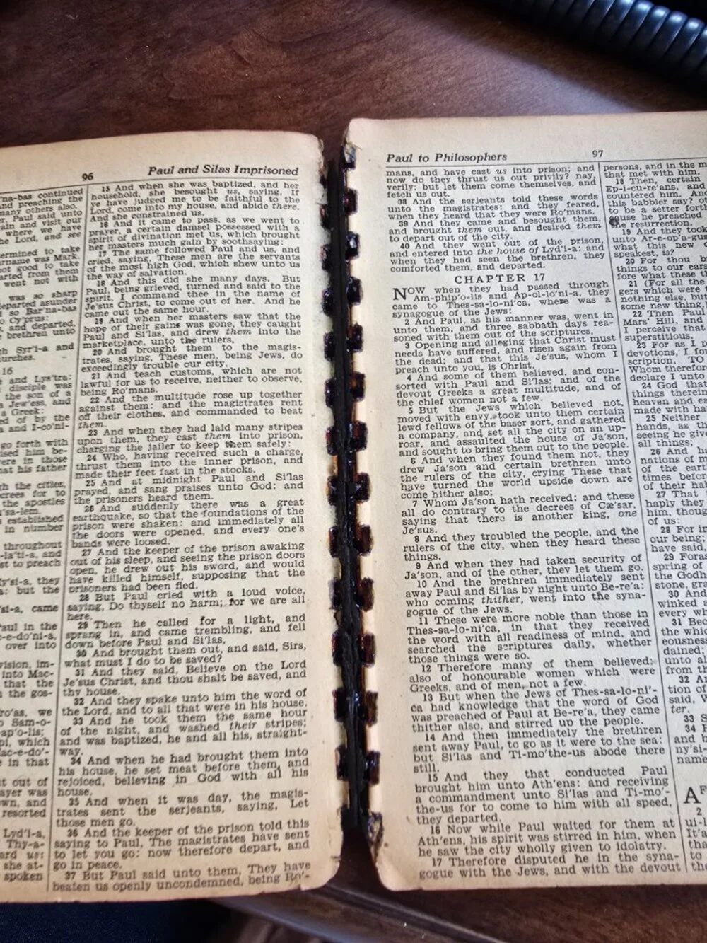 Vintage New Testament Red Letter Edition - 1950 Authorized King James Version
